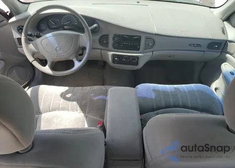 1999 Buick Century Custom from USA, damaged, VIN 2G4WS52M7X1635325